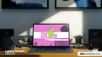 Laptop Screen Mockup Product Promo template preview