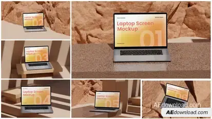 Laptop Screen Mockup Product Promo template preview