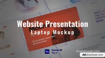 Laptop Website Promo Product Promo template preview