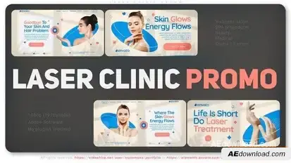 Laser Clinic Promo Openers template preview