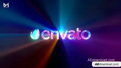 Laser Light Logo Reveal Logo Stings template preview