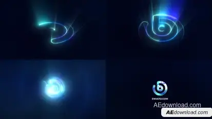 Laser Ray Streaks | Light Shine Lines Logo Logo Stings template preview