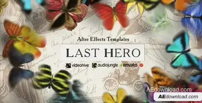 Videohive Last Hero – After Effects Project Video Displays template preview