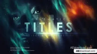 Lava Cloud Cinematic Title Openers template preview