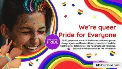 Pride Day Openers template preview