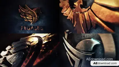 Legendary 3D Logo Reveal Logo Stings template preview