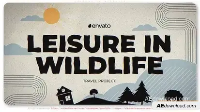 Leisure in Wildlife Openers template preview