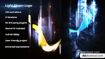 Light Gleam Logo Logo Stings template preview
