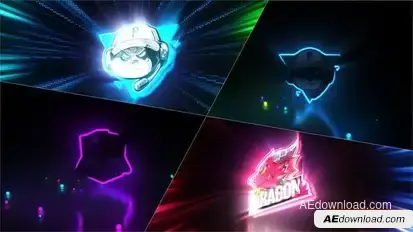 Light Logo Reveal Logo Stings template preview