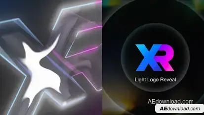 Light Logo Reveal Logo Stings template preview