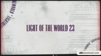 Light Of The World // Conference Promo Openers template preview
