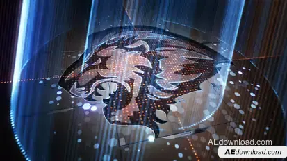Light Rays Logo Logo Stings template preview