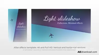 Photo Slideshow - Clean Slideshow Video Displays template preview
