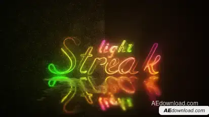 Light Streak Logo 4K UltraHD Logo Stings template preview