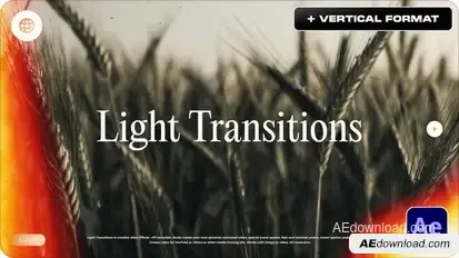 Light Transitions Elements template preview