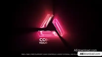 Lighting Logo Reveal Logo Stings template preview