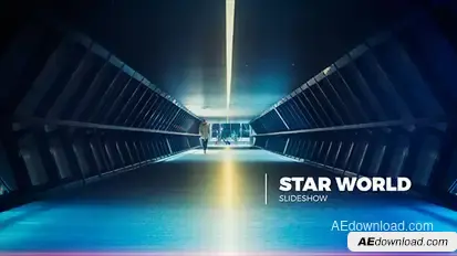 Star Wars Slideshow Video Displays template preview