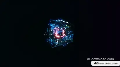 Lightning Energy Logo Opener Logo Stings template preview