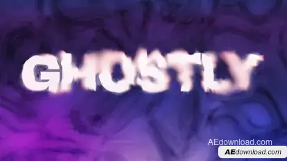 Lightning Smoke Text Effect Titles template preview