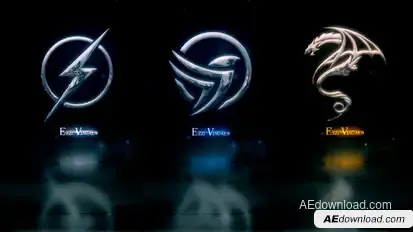Lightning Strike Logo Logo Stings template preview