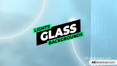 Lights Glass Backgrounds Elements template preview