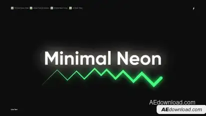 Line Text | After Effects Titles template preview