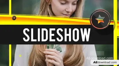 Lines Abstract Promo Video Displays template preview