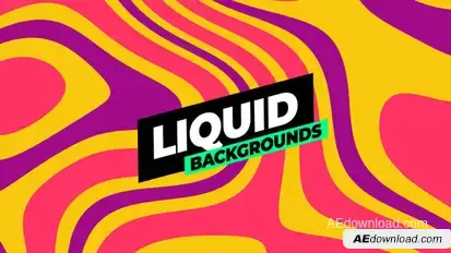 Liquid Backgrounds Elements template preview