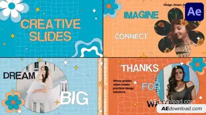 Liquid Creative Slides for After Effects Openers template preview