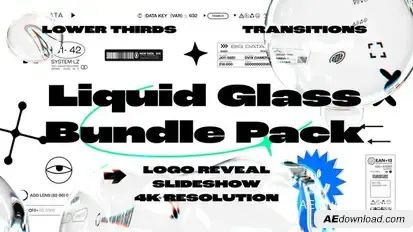 Liquid Glass Bundle Pack broadcast-packages template preview