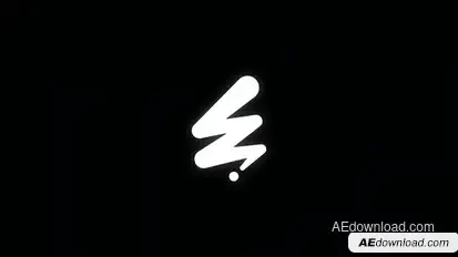 Liquid Glitch Logo Reveal Logo Stings template preview