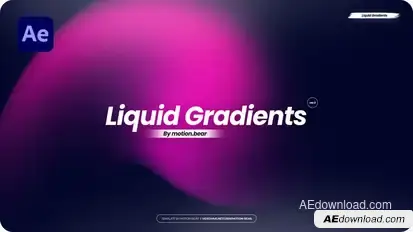 Liquid Gradients - Pack 02 Elements template preview