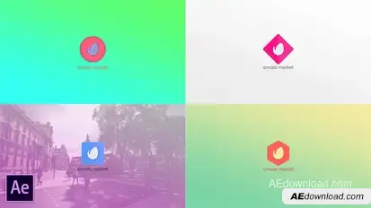 AE Liquid Logo Logo Stings template preview