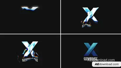 Liquid Logo Reveal Logo Stings template preview