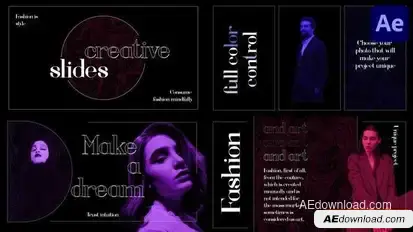 Liquid Marble Slideshow for After Effects Openers template preview