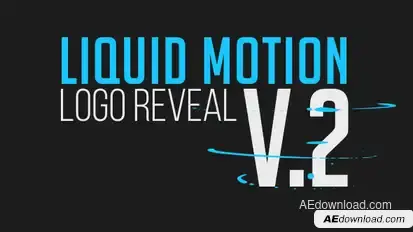 Liquid Motion Logo Reveal Pack 2 Logo Stings template preview