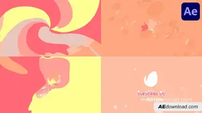 Liquid Shapes Logo Opener for After Effects Logo Stings template preview