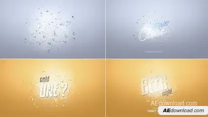 Liquid Water Logo Reveal Logo Stings template preview