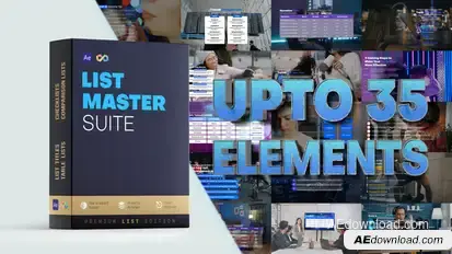List Master Suite Titles template preview