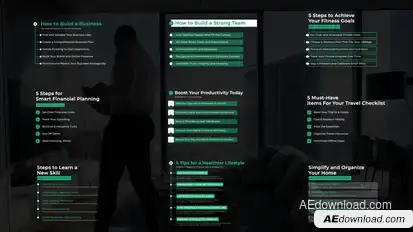 List Title Infographics template preview