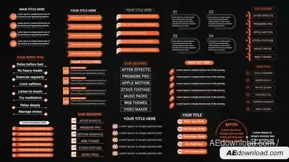 List Titles Pack Titles template preview