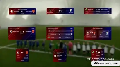 Live Score Widget Titles template preview