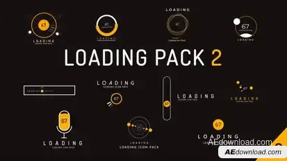 Loading Icon Pack 2 Elements template preview