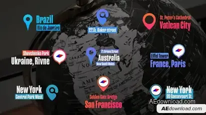 Location Title Titles template preview