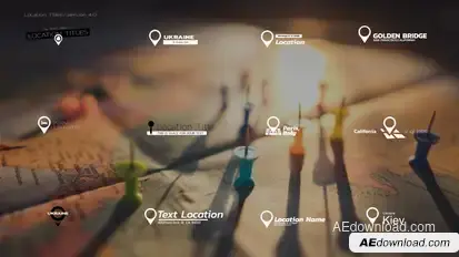 Location Titles 4.0 | After Effects Titles template preview