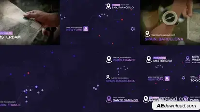 Location Titles Elements template preview