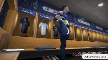 Locker Rooms of Stade de France Openers template preview