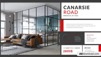 Loft Real Estate Product Promo template preview