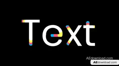 Text Effect Logo Stings template preview
