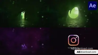 Logo 3d Water for After Effects Logo Stings template preview
